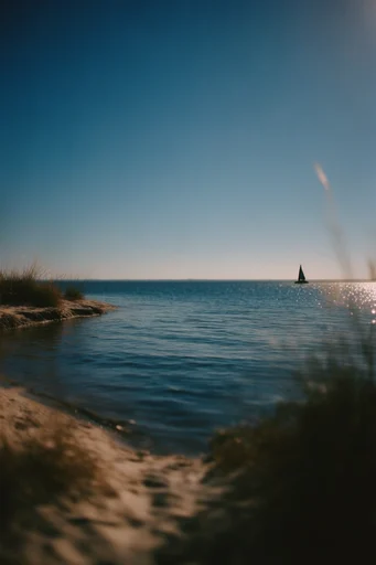 Cinematic Melancholic Minimalism style AI image example 2