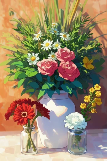 Vibrant Anime Still-Life style reference image — slice-of-life atmosphere