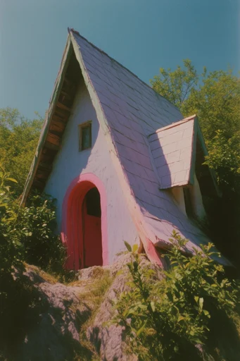 Dynamic Retro Fisheye style AI image example 4