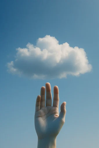 Minimalist Magrittean Dreamscape style reference image — dreamlike melancholy