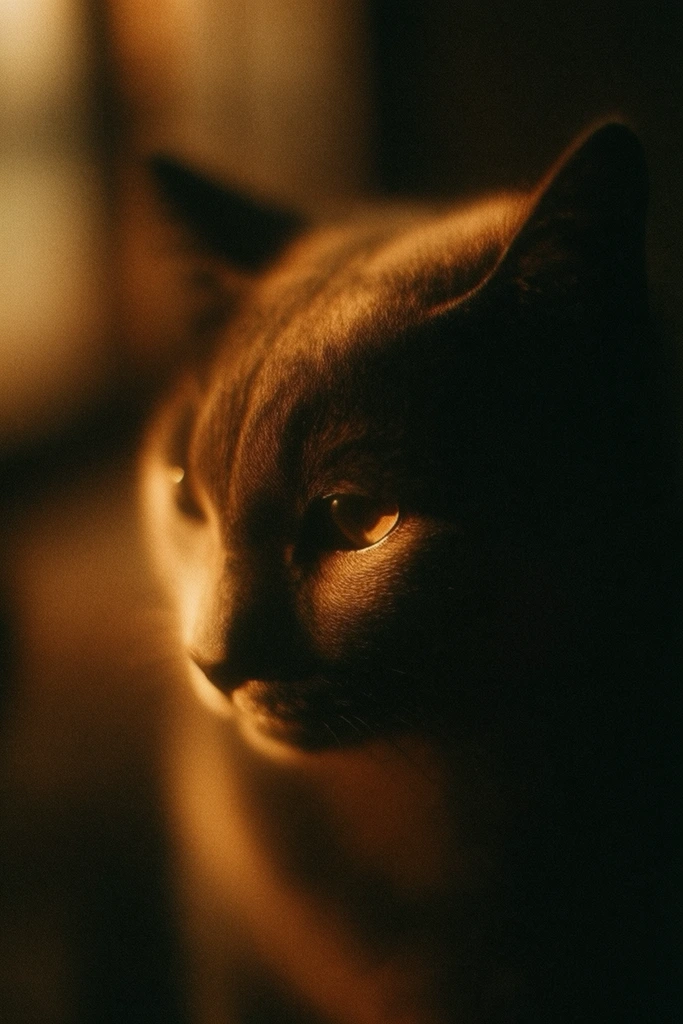 Cinematic Macro Realism style AI image example 3