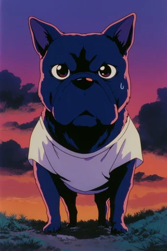 Nostalgic Twilight Anime style reference image — cel-shaded texture