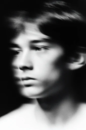 Spectral Monochrome Noir moodboard — generate AI images in this style