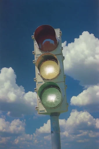 Surreal Pastoral Technicolor style reference image — 3d rendered aesthetics