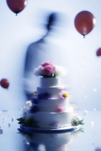 Ethereal Cyan Motion style reference image — dreamy soft-focus