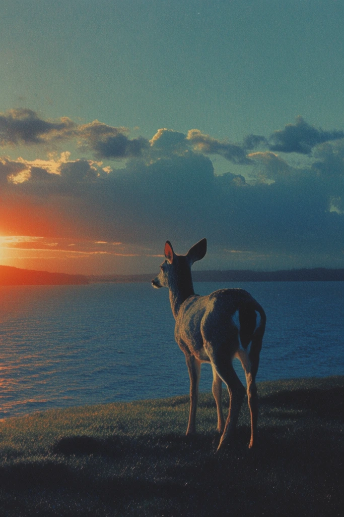 Nostalgic Surrealist Dreamscapes style AI image example 3