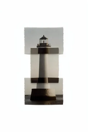 Deconstructed Archival Minimalism style reference image — fragmented cubist perspective