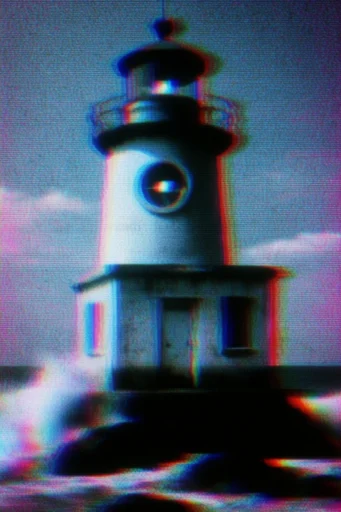 Analog Glitch Synthesis style reference image — digital glitch art