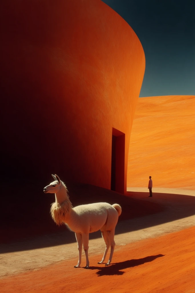 Surreal Terracotta Minimalism style AI image example 3