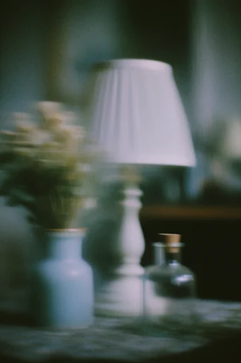 Spectral Analog Glitch style reference image — dreamlike motion blur