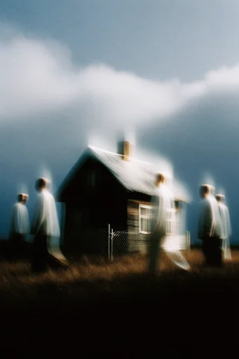 Ethereal Spectral Blur style AI image example 4