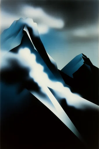 Metallic Dream Surrealism style reference image — liquid chrome