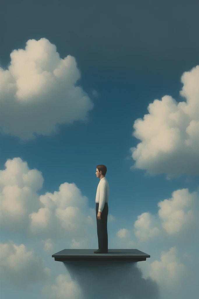 Ethereal Surrealist Minimalism style AI image example 1