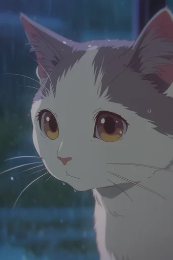 Cinematic Nocturnal Melancholy style reference image — introspective emotional close-up