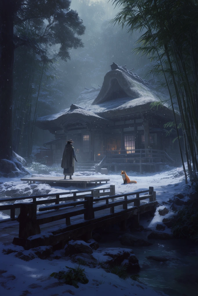 Ethereal Frost Mythos style AI image example 2