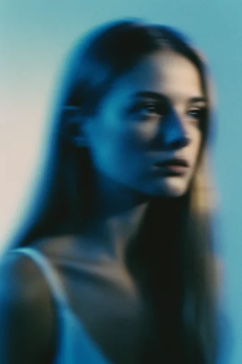 Spectral Blue Noir style reference image — liminal atmosphere