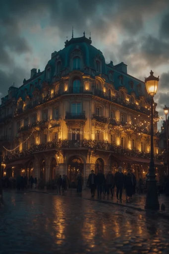 Luminous Melancholic Twilight style reference image — cinematic moody atmosphere