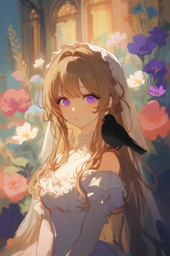 Luminous Dreamcore Anime style reference image — intimate close-up portrait