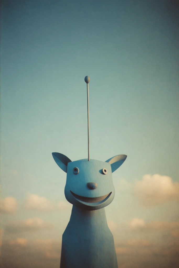 Ethereal Vintage Surrealism style AI image example 3