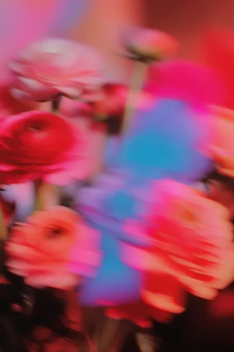 Chromatic Neon Hallucination style reference image — experimental lens distortion