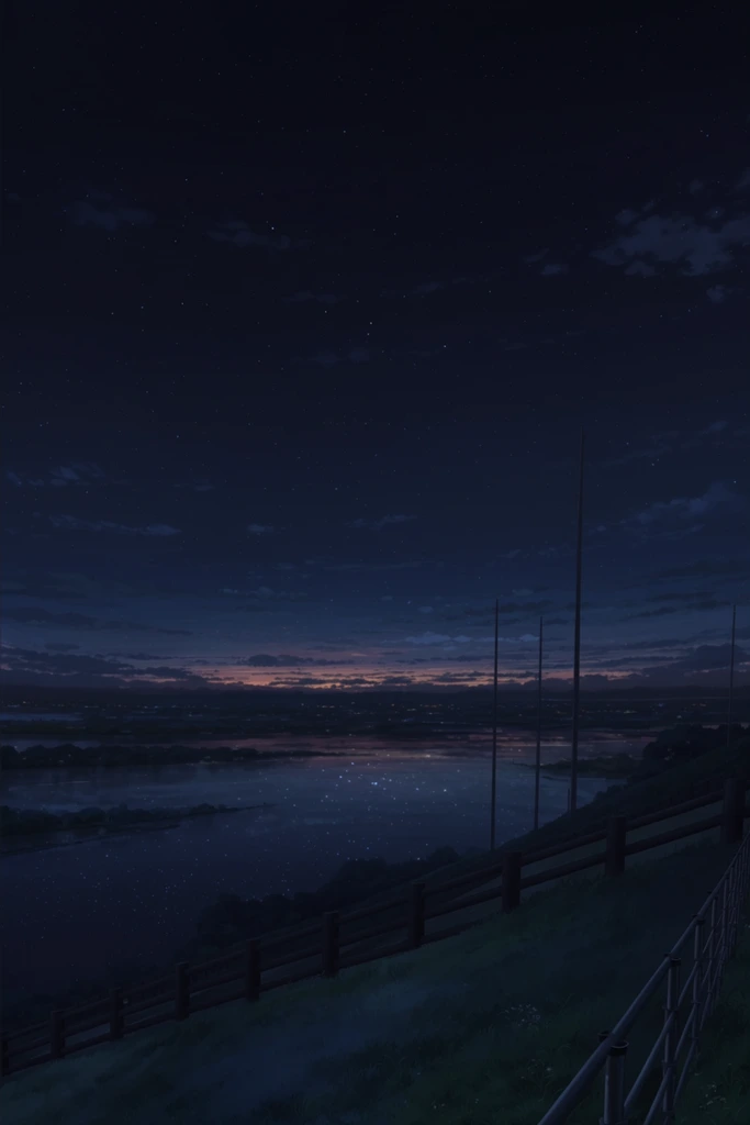 Cinematic Nocturnal Anime style AI image example 2