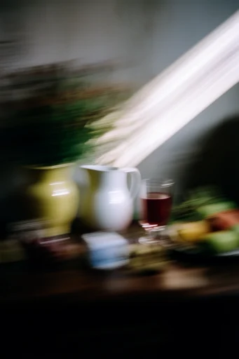Kinetic Luminous Blur style reference image — long exposure light trails