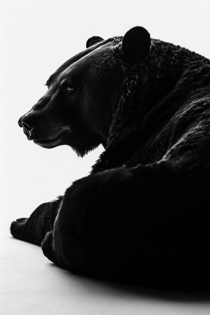 Minimalist Cinematic Monochrome style AI image example 3