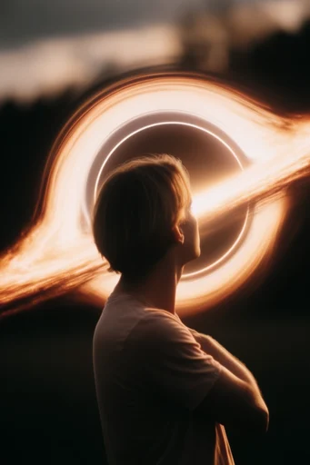 Sublime Celestial Singularity moodboard — generate AI images in this style