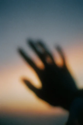 Nostalgic Twilight Silhouettes style reference image — golden hour gradient sky