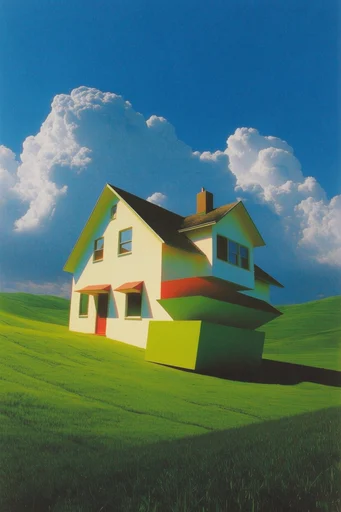 Surrealist Cobalt Horizon style AI image example 4