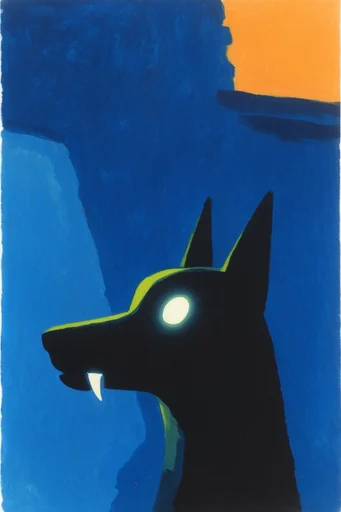 Luminous Fauvist Nocturnes style reference image — modernist brushwork