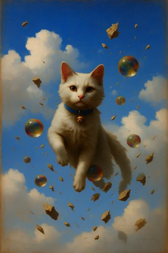 Ethereal Surreal Skybound style reference image — nostalgic atmosphere