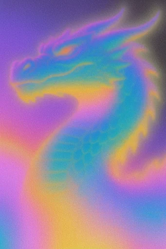 Luminous Grainy Etherealism style reference image — luminous aura