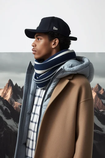 Refined Earthy Minimalism style reference image — minimalist editorial fashion photography