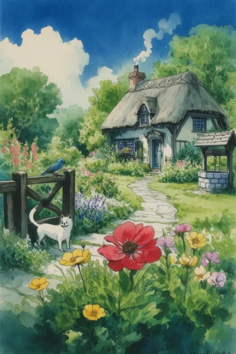 Nostalgic Pastoral Realism style reference image — historical realism