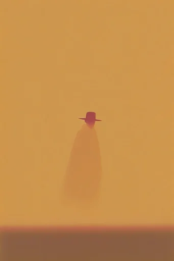 Ethereal Amber Minimalism moodboard — generate AI images in this style