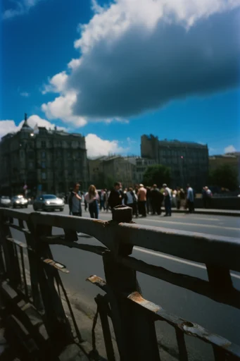 Dynamic Alpine Sun-Drenched style reference image — fisheye lens distortion