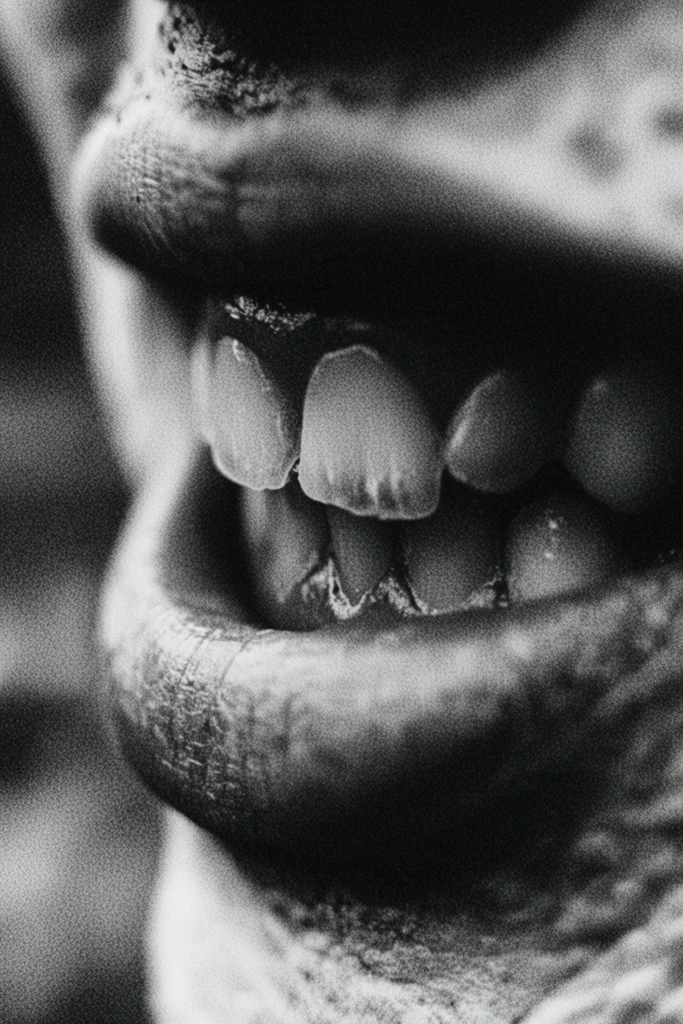 Visceral Monochrome Macro style AI image example 2