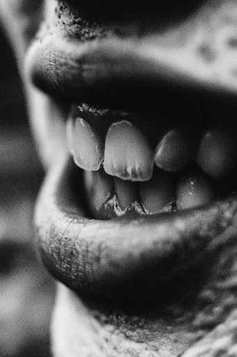 Visceral Monochrome Macro style AI image example 2