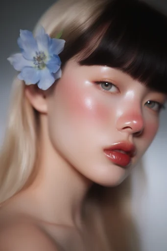 Ethereal Dewy Minimalism style reference image — shallow depth of field