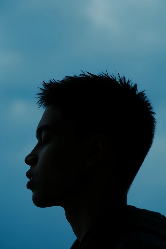 Cinematic Nocturnal Silhouette style AI image example 2