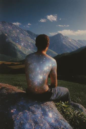 Ethereal Cosmic Surrealism style reference image — cosmic surrealism
