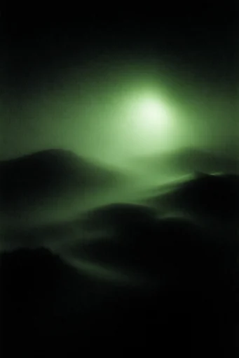 Ethereal Nocturnal Minimalism style AI image example 2
