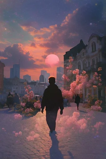 Ethereal Twilight Surrealism style reference image — twilight surrealism