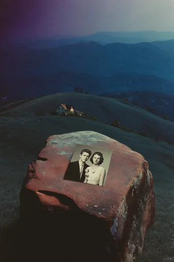 Atmospheric Surrealist Nostalgia style reference image — surrealist dreamscape