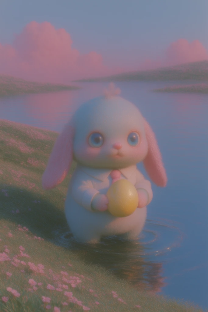 Ethereal Pastel Surrealism style AI image example 3