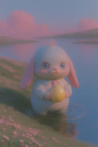 Ethereal Pastel Surrealism style AI image example 3