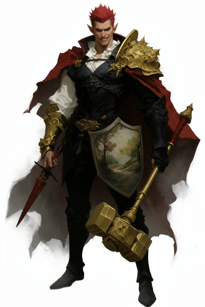 Dynamic Ink Fantasy style AI image example 2