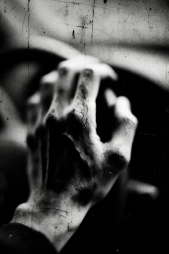 Spectral Darkroom Noir style reference image — ethereal motion blur