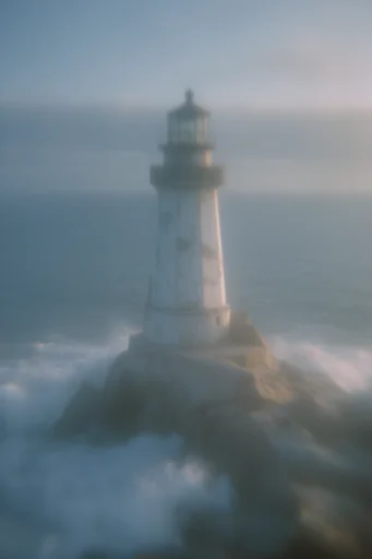 Luminous Melancholic Haze style reference image — ethereal atmospheric mist
